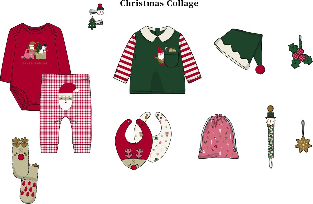 Fabelhafte Baby Outfit Weihnachten Bild