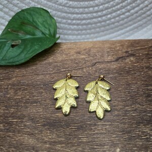 Gold Leaf Dangles