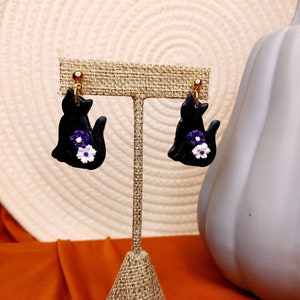 Black Cat Dangles