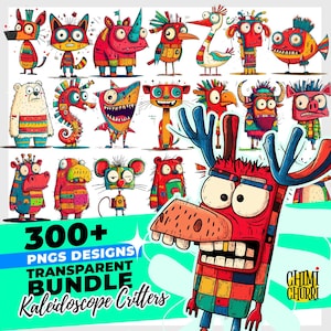 300+ Funny Animals Whimsical Sublimation