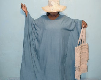 Summer Cotton Kaftan, Tie Dye Resort Wear, Bandhani Design