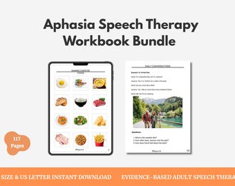 Cuaderno de ejercicios para adultos con afasia / Actividades de búsqueda de palabras, lectura y conversación para la recuperación tras un ictus (PDF)