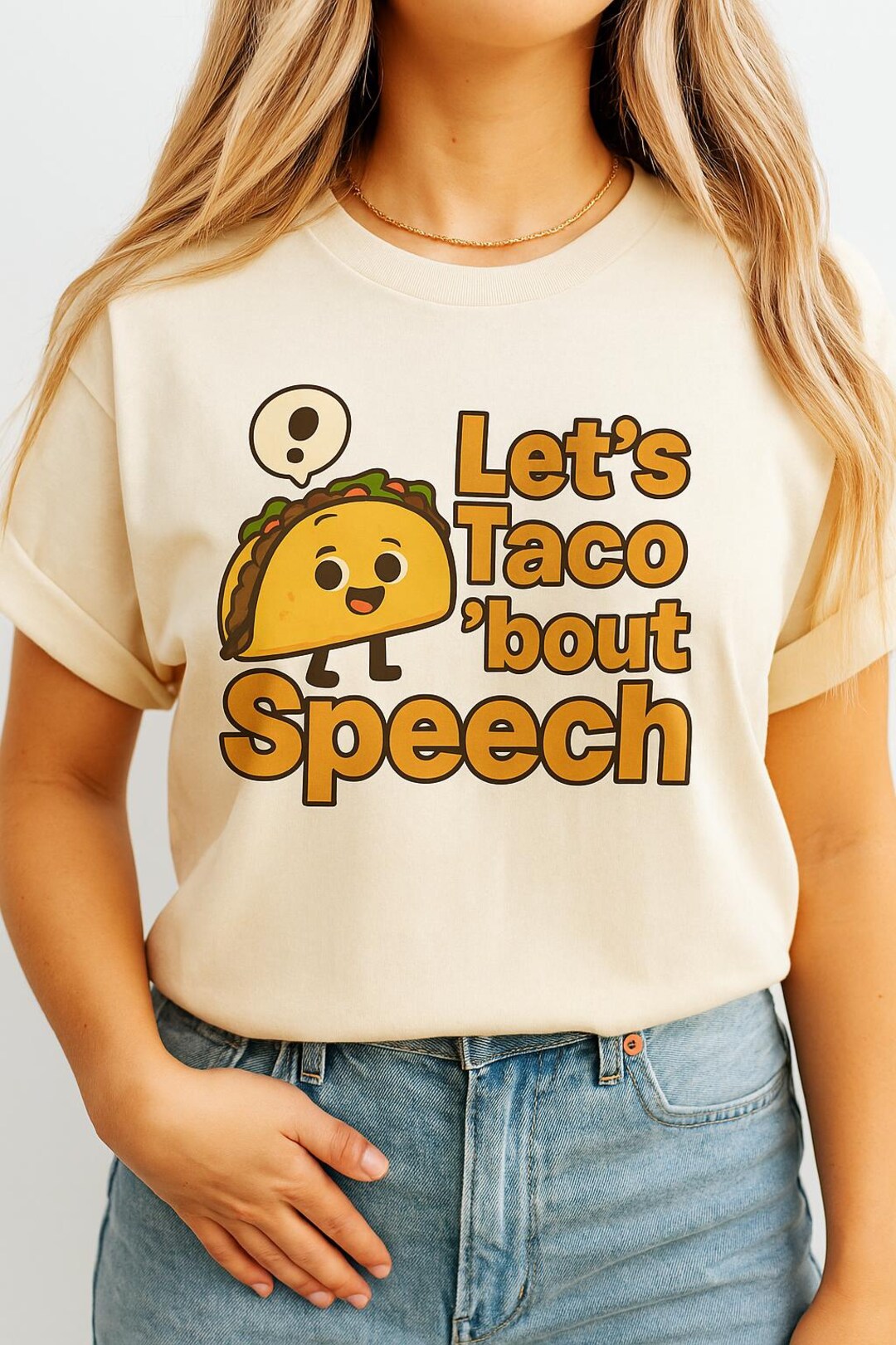 Let's Taco 'bout Speech PNG | Funny Speech Therapy T-shirt Design | SLP ...