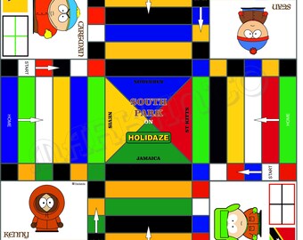 JAMAICAN  LUDI/ LUDO Board Game (Customised)