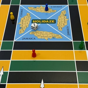 JAMAICAN LUDI / LUDO Board Game image 8