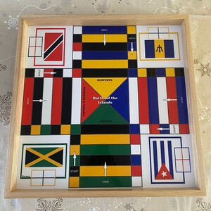 JAMAICAN LUDI / LUDO Board Game image 4