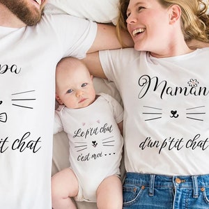 Ensemble papa maman bebe sales