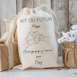 Kit de survie maternité du futur papa Cadeau super papa cadeau de naissance  Pochon personnalisé pour futur papa -  France