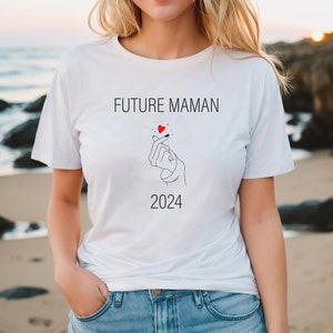 T shirt future maman -  France