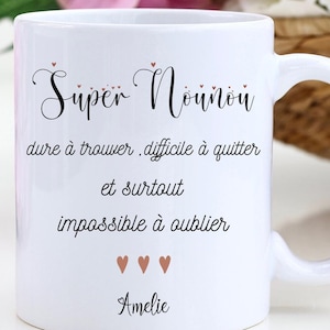 Super Nanny Mug/Personalized Nanny Mug/Personalized Nanny Mug/Personalized Nanny Gift/Nanny Christmas Gift/Nanny Day/Nanny