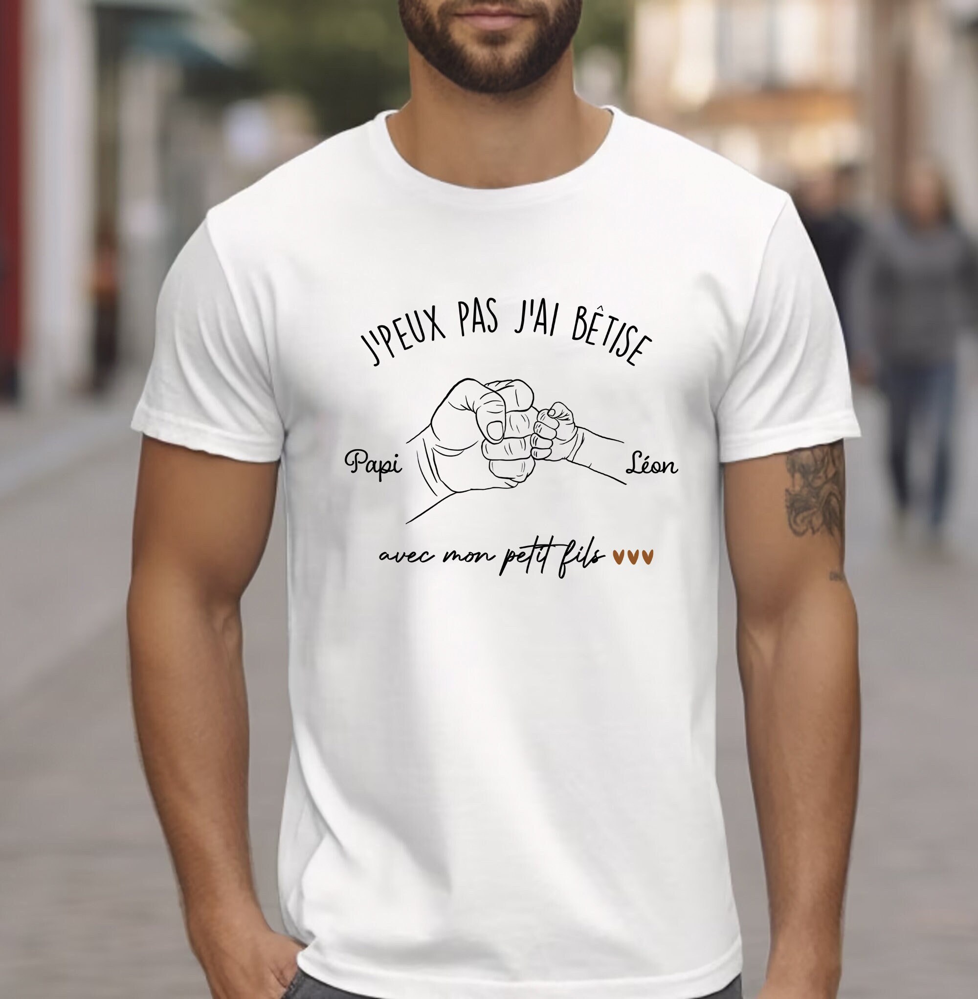 T-shirt Homme - Mon père a un fils génial