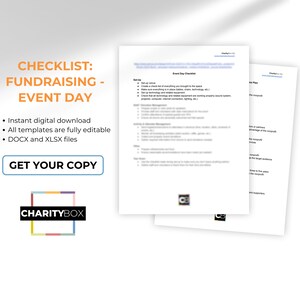 Checklist: Fundraising - Event Day