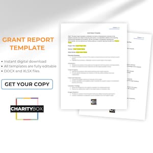 Grant Report Template