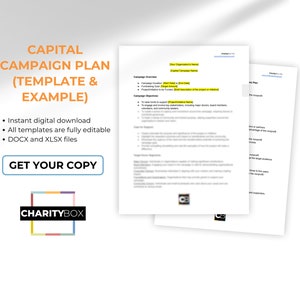 Capital Campaign Plan (Template & Example)