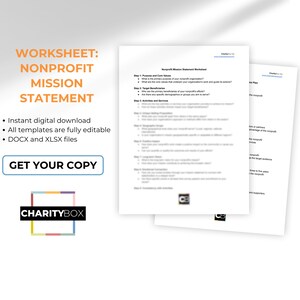 Worksheet: Nonprofit Mission Statement