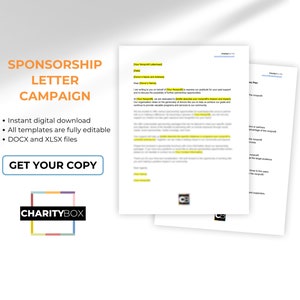 Sponsorship Letter Campaign