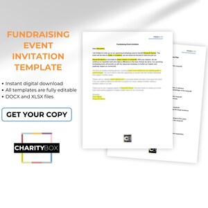 Fundraising Event Invitation Template