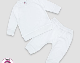 Polyester and Polyester Blend Blank Sweatsuits