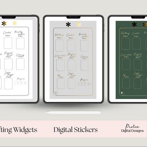 Digital Crafting Widgets för Goodnotes