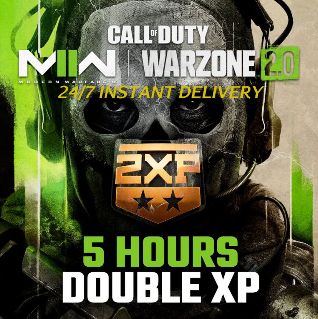 5 Hours 2XP Call of Duty Modern Warfare II/III 2 & 3 All Etsy Denmark