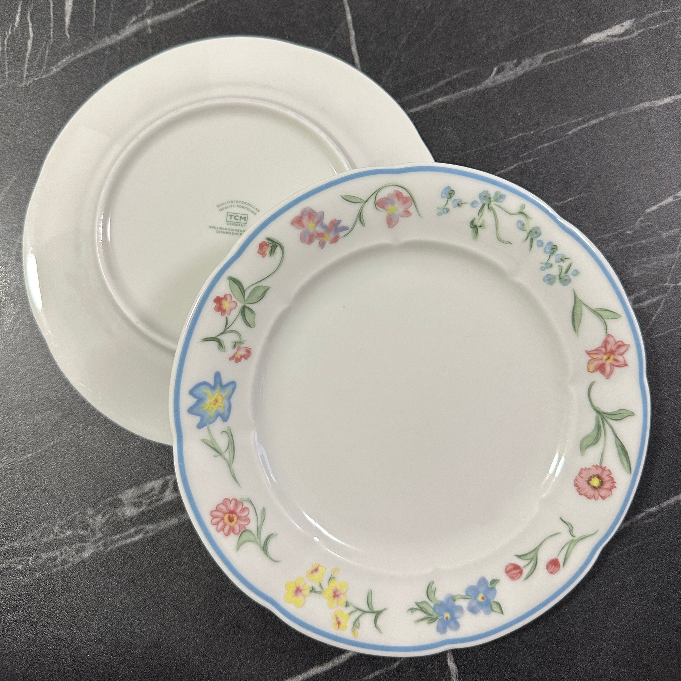 Vintage TLC Germany Plate Etsy