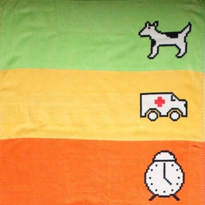 1998 Apple Computer Inc Towel w/ *Mac Paint*