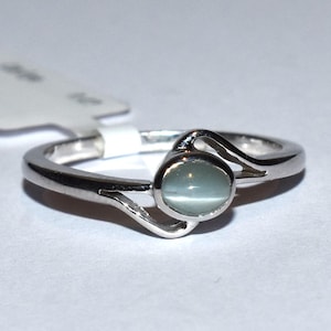 Unique Natural cat&#39;s eye 925 Sterling Silver Ring Top Quality At Sale Price Traditional Handmade Skill Artist Made With Love & Passion