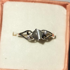 100% natürlicher Chrysoberyll-Katzenauge aus massivem 925er Sterlingsilber