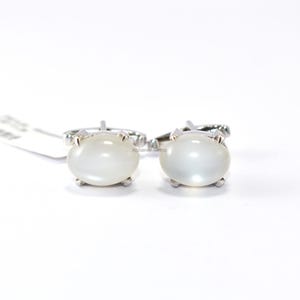 Naturtal Moonstone Cufflinks - 925 Sterling Silver Cufflinks - Handmade Traditional Cufflinks