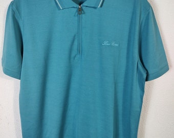 T-shirt polo Loro Piana turquoise Tailles M, L, 2XL, 3XL