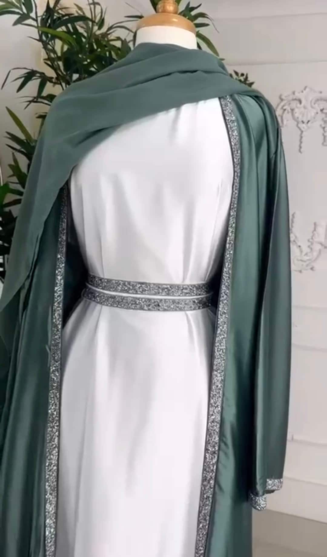 S144MARSTR ABAYA SET
