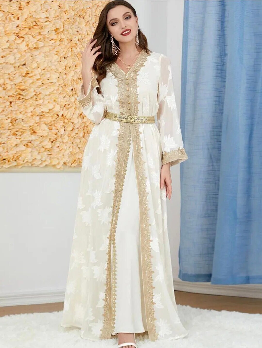 Moroccan evening cheap dress