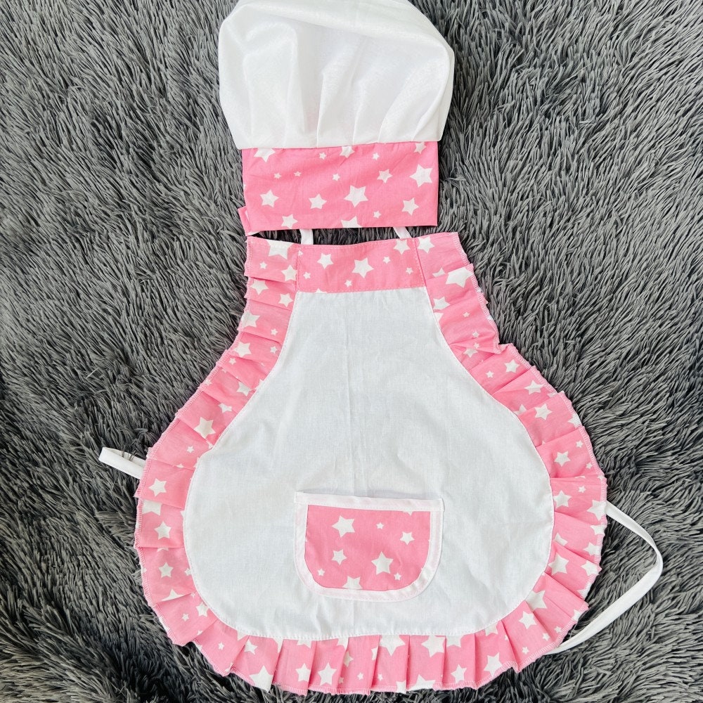 Apron and Cook's Chef Hat Toque PDF Instant Download Sewing Pattern ...