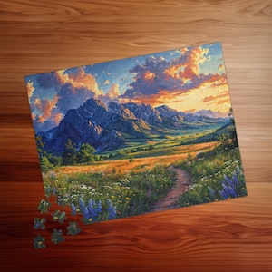 Legpuzzel Flatiron Mountains: Boulder Colorado Scenic View