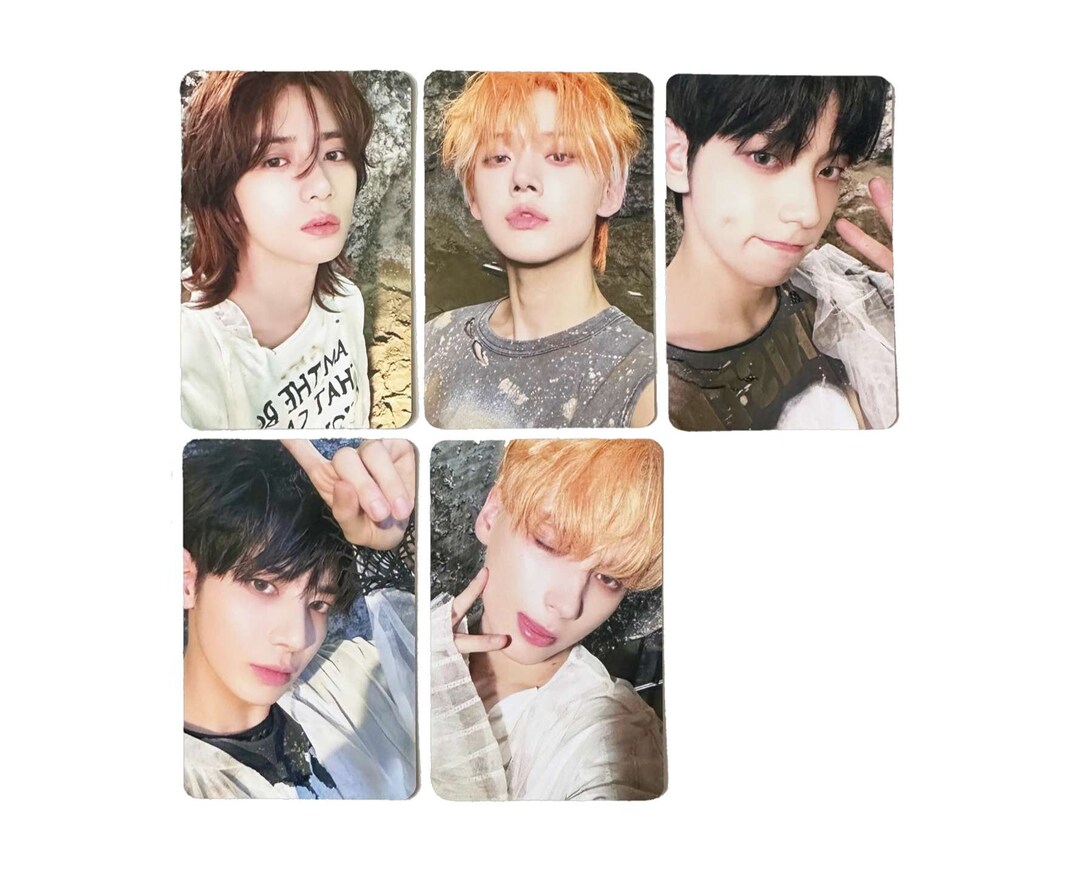 TXT . Photocards . Freefall . Melancholy . Kpop . Replicas . Etsy