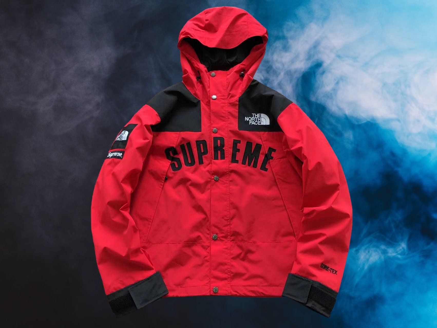 Supreme True Religion GORE-TEX Shell Jacket RedSupreme True Religion  GORE-TEX Shell Jacket Red - OFour