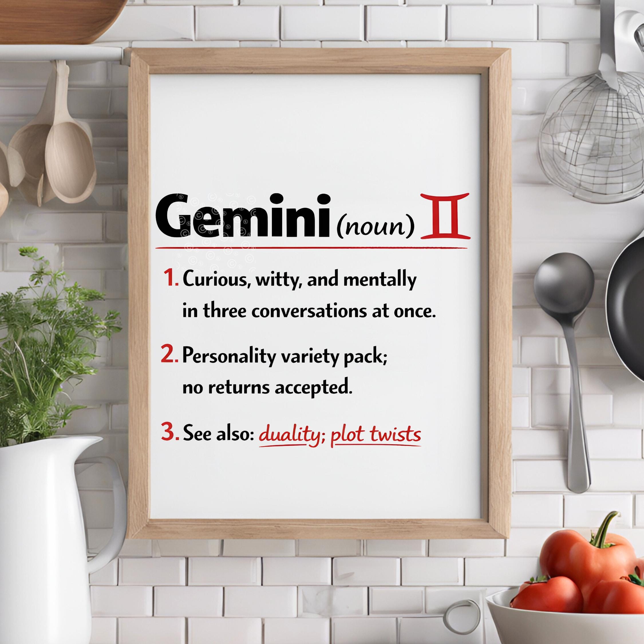 Gemini Zodiac SVG PNG Bundle Groovy Text Funny Definition - Etsy