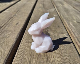 Geometrische Resin Hase Kaninchen Deko Figur