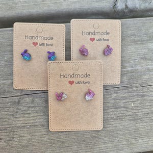 Bunny/rabbit stud earrings
