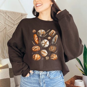Sourdough Hoodie, Sourdough Sweatshirt, Sourdough Bread Homestead Shirt, Bread Baking Sweatshirt, Bread Baker Shirt Homesteading