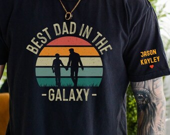 Best Dad in the Galaxy Custom First Time Dad Gift, New Dad Gift Idea 1st Fathers Day Gift, Daughter Present Birthday Gift