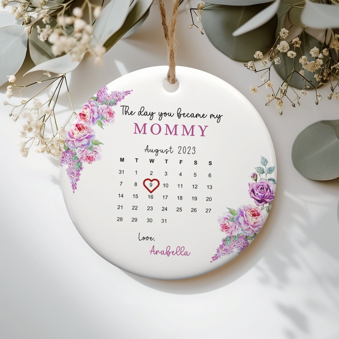 1st Mothers Day Gift Birthday First Time Mommy Personalized Gift Mom to ...