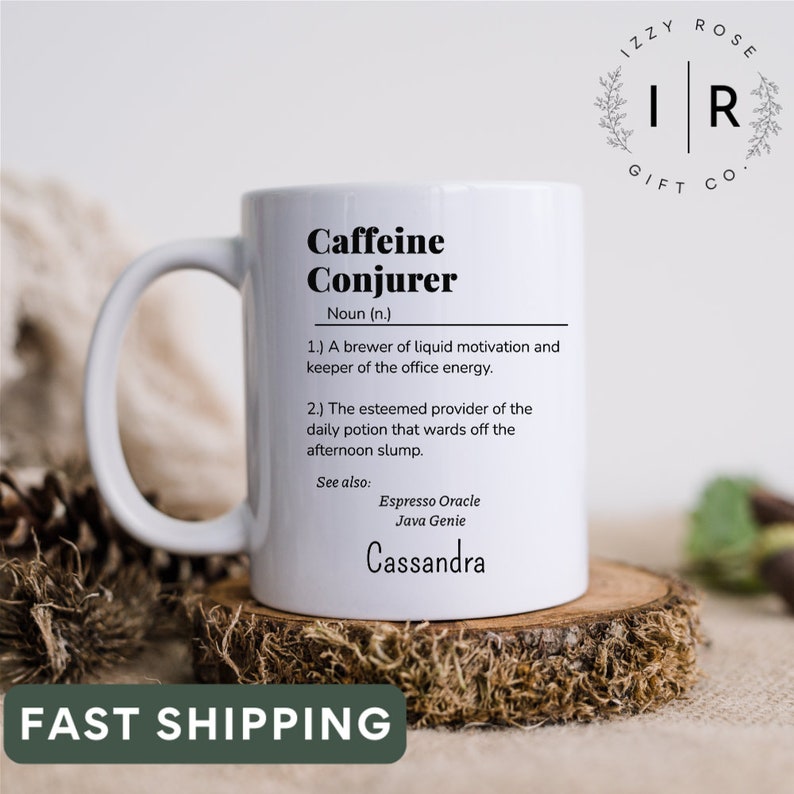 Personalized Coworker Mug, Custom Unique Funny Gift for Work Colleague
