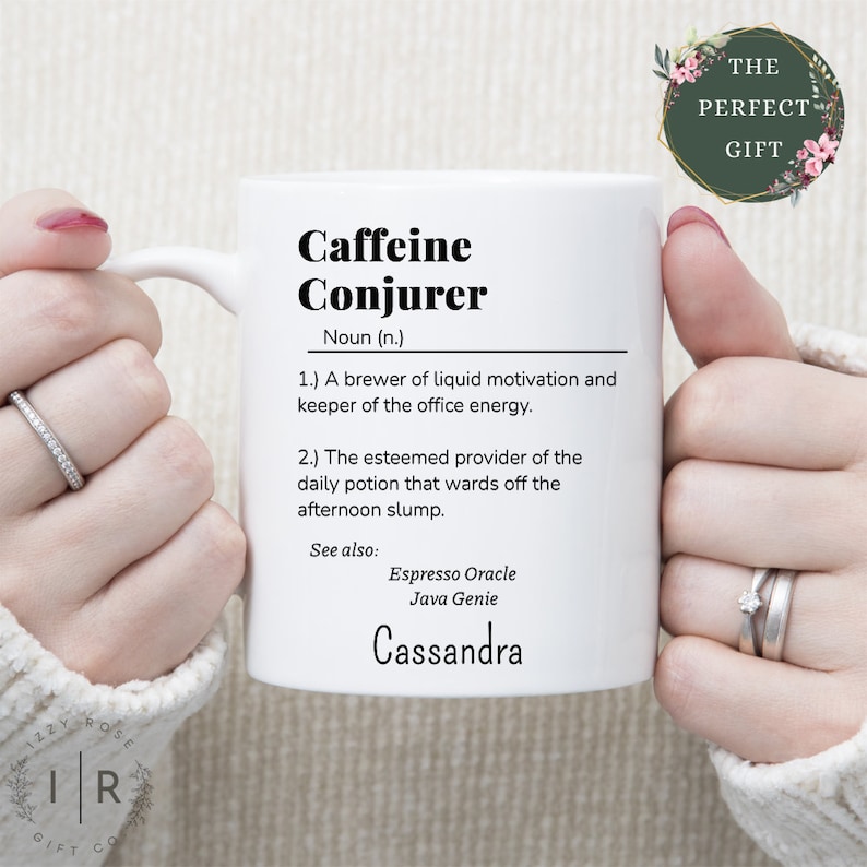 Personalized Coworker Mug, Custom Unique Funny Gift for Work Colleague