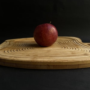 Wooden Collapsable Apple shape fruit basket