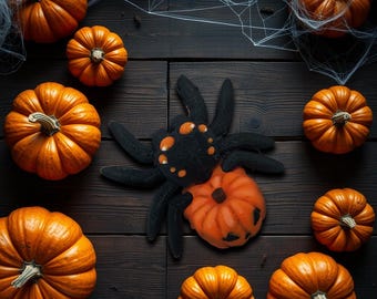Custom Color Pumpkin Spider Fidget Toy for Stress Relief - Unique Gift for Adults  Kids - Articulating Toy Personalized