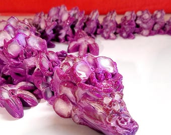 Cinderwing Orchid Dragon | 3D Printed Articulating Fantasy Figurine