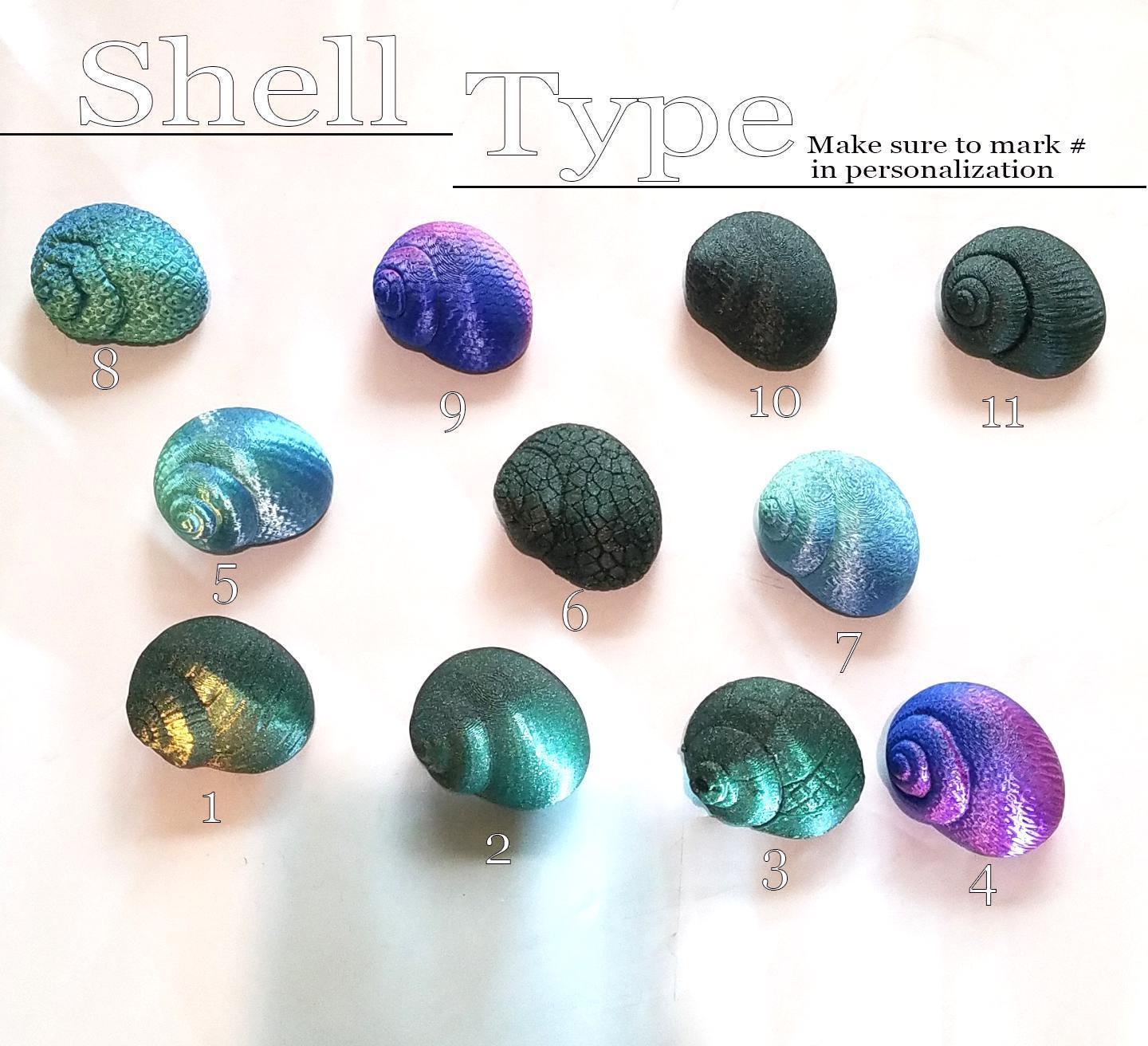Snail Fidget Toy Sensory Fidget 3D Printed Articulated Snail Unique ...