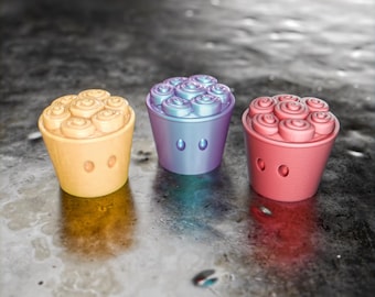 Articulated Ice Cream Roll Toy Ice Cream Roll 3D Printed Ice Cream Custom Ice Cream Roll Unique Ice Cream Toy Fidget Ice Cream Gift