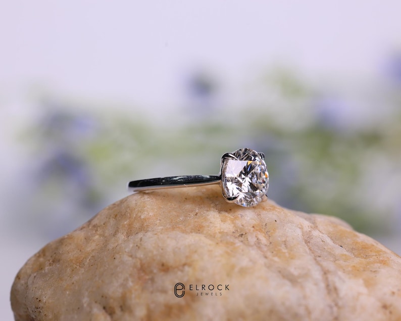 Round Lab Grown Diamond Engagement Ring 1–4 CT IGI Certified 14K 18K Gold Solitaire Investment Ring